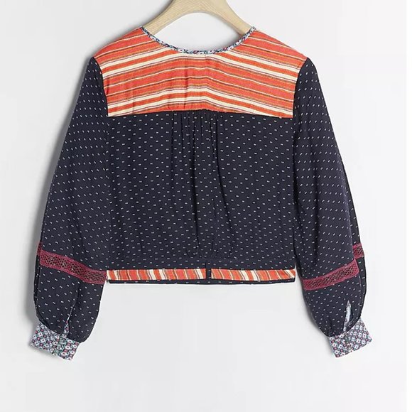 Anthropologie Lucinde Wrap Blouse - Picture 3 of 10